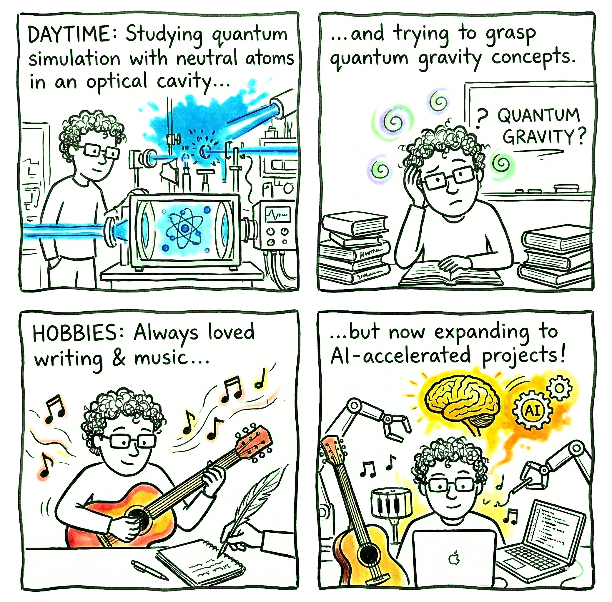 An AI-generated comic about Jonathan.